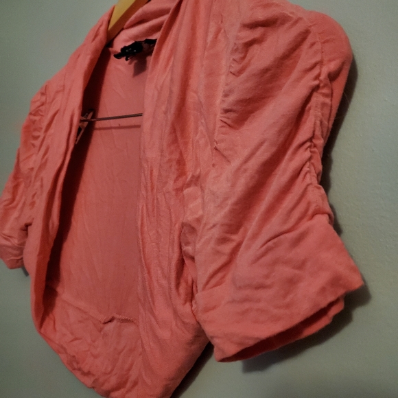 Seduction Hot Pink Cropped Sweater/Shirt - Size M - Picture 5 of 6